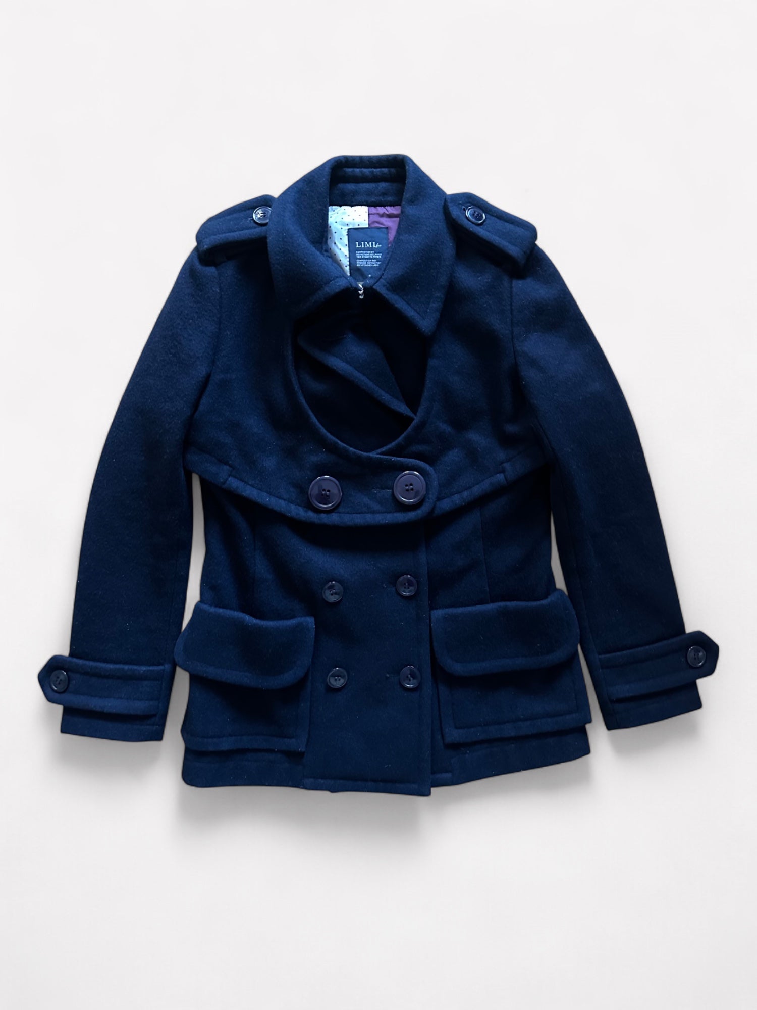 Yohji Yamamoto Peacoat