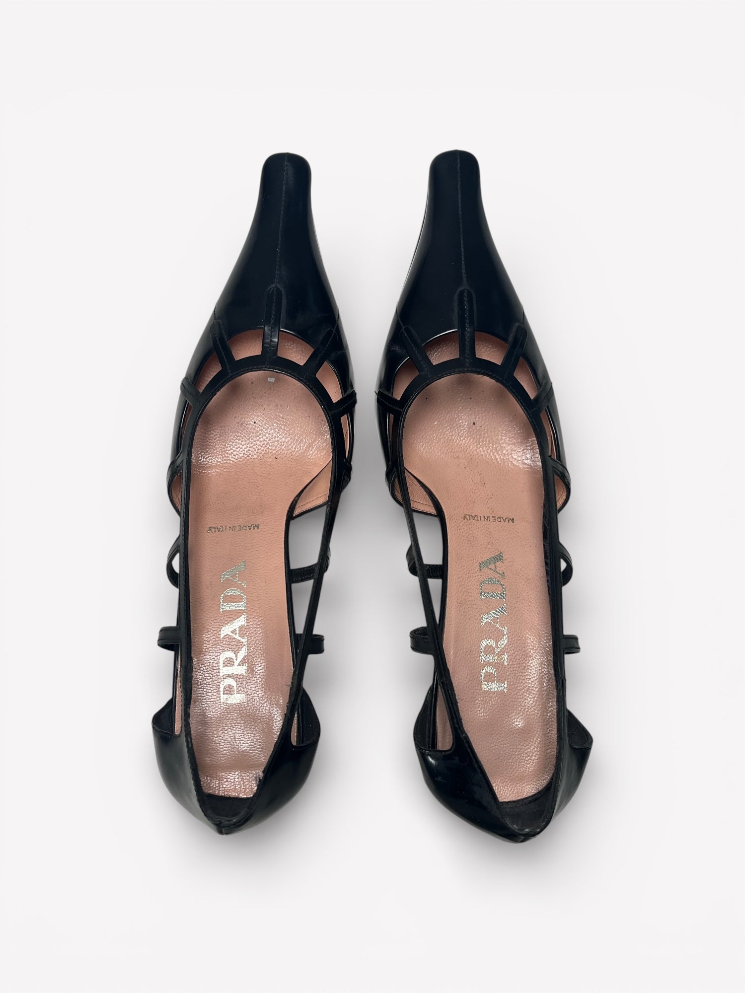 Prada 1990's Kitten Heels