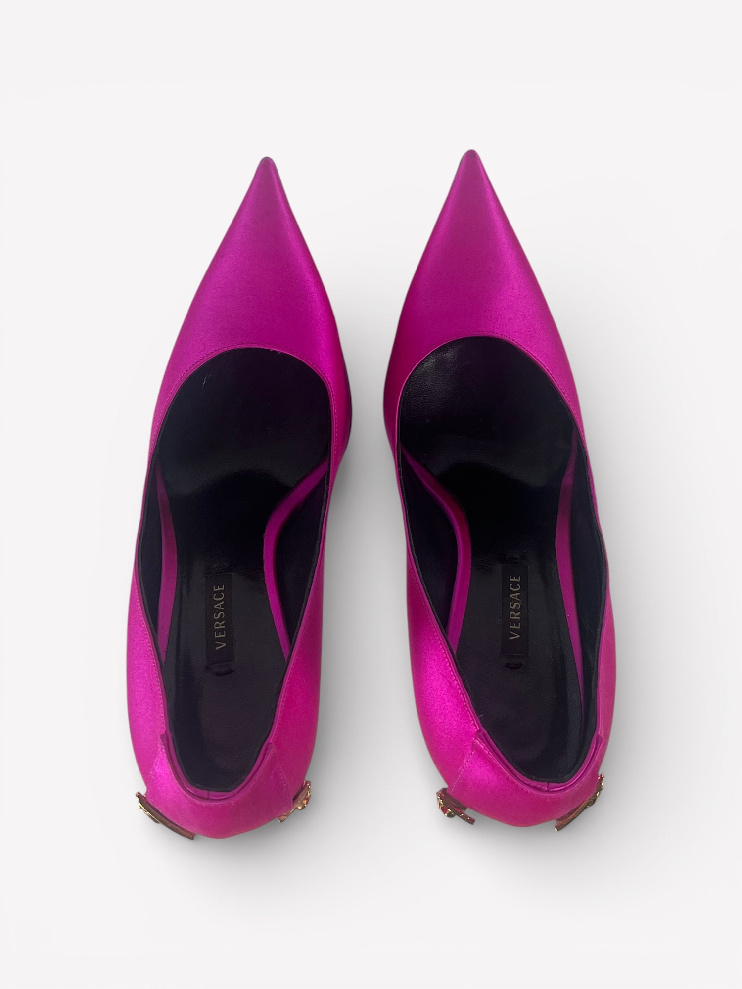 Versace Satin Pumps
