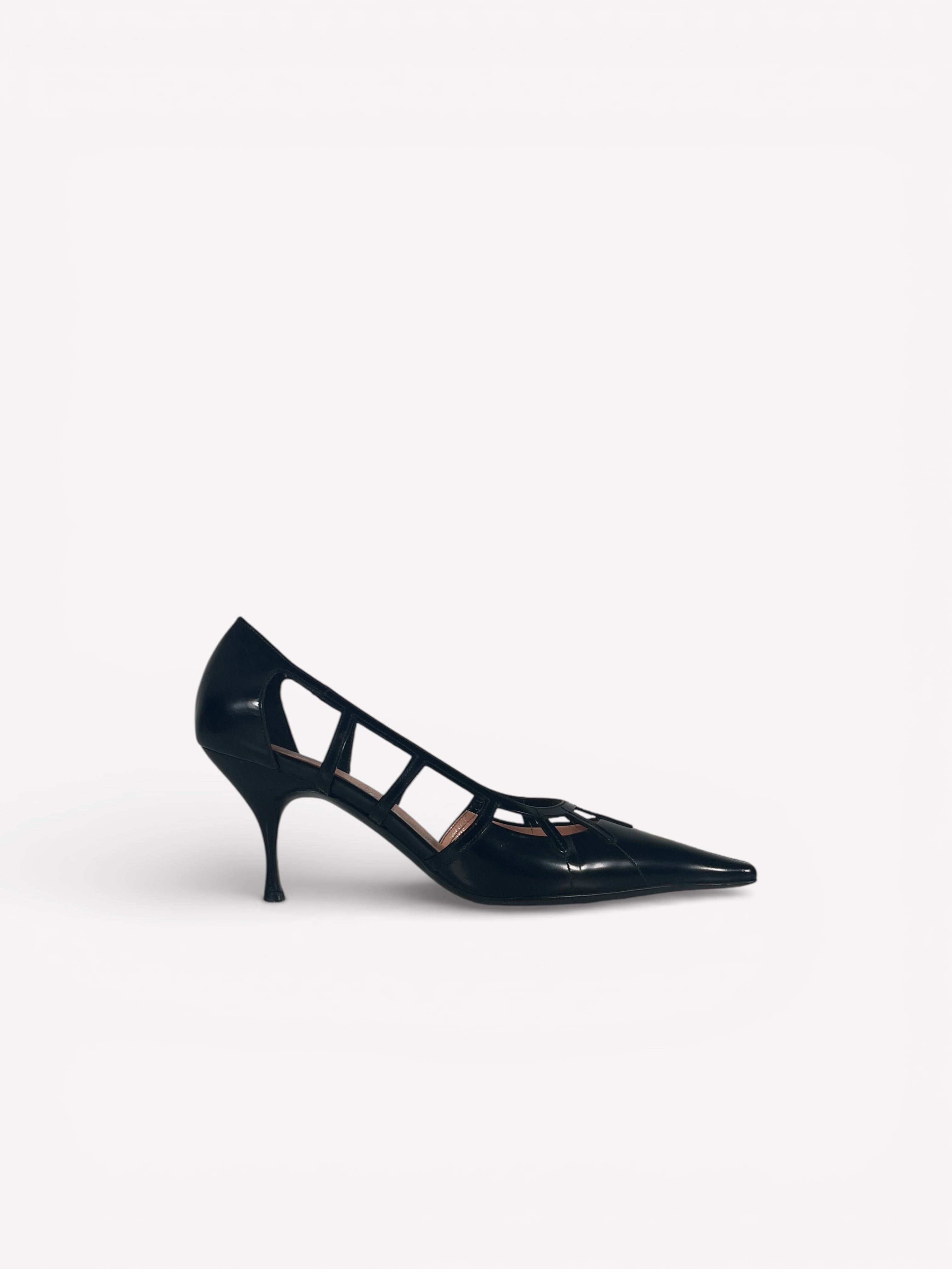 Prada 1990's Kitten Heels