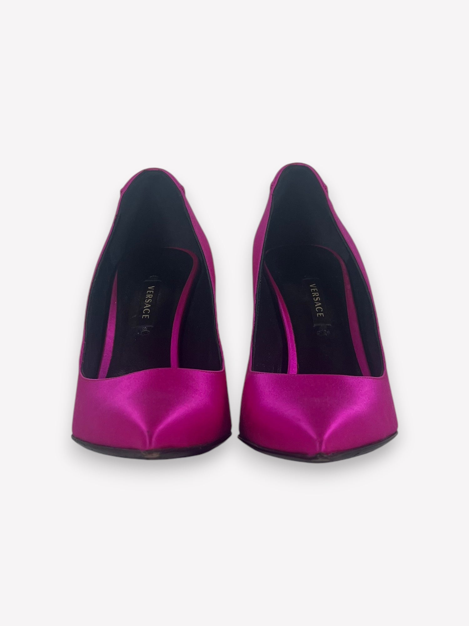 Versace Satin Pumps