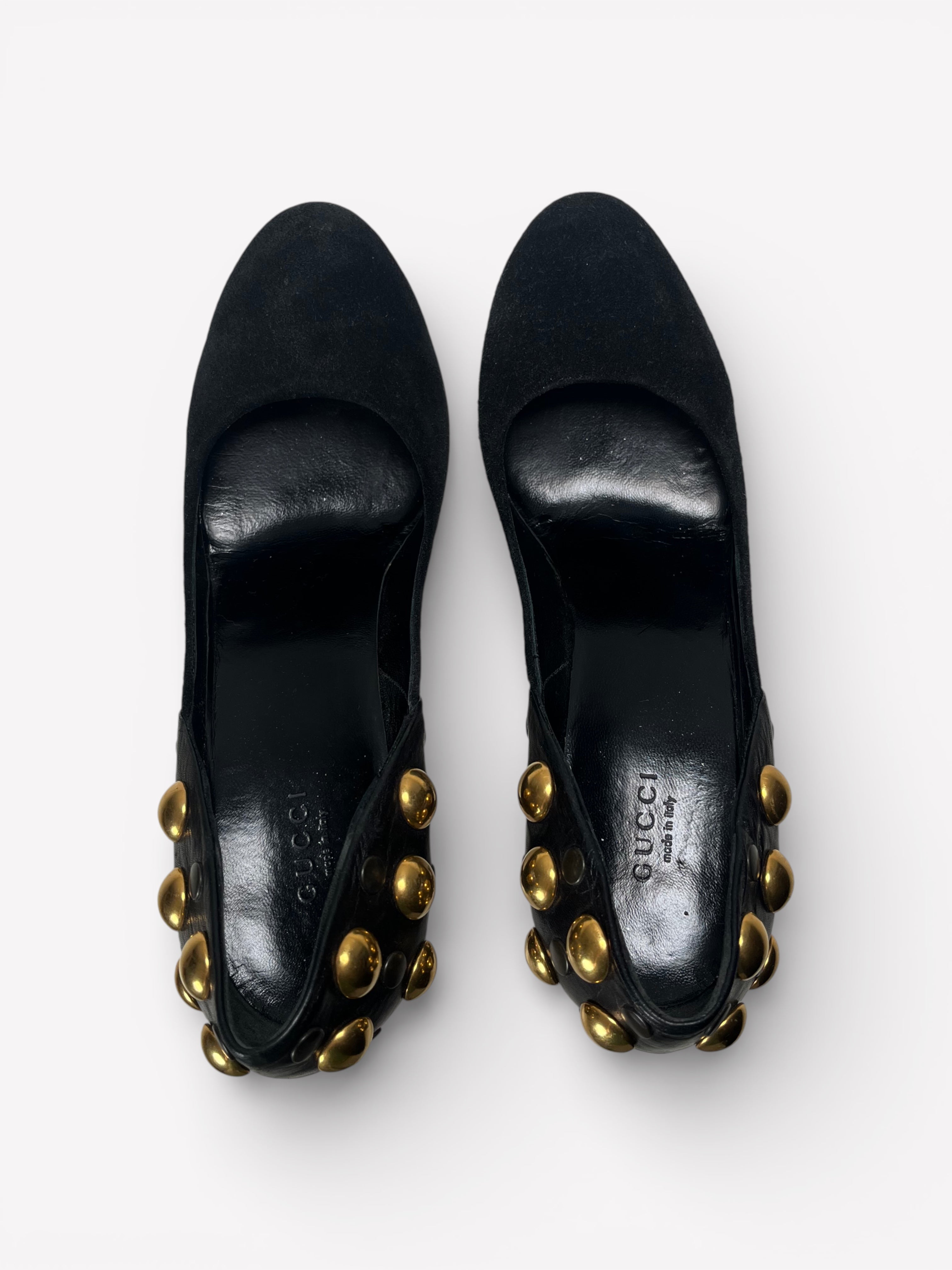 FW08 Gucci Studded Pumps