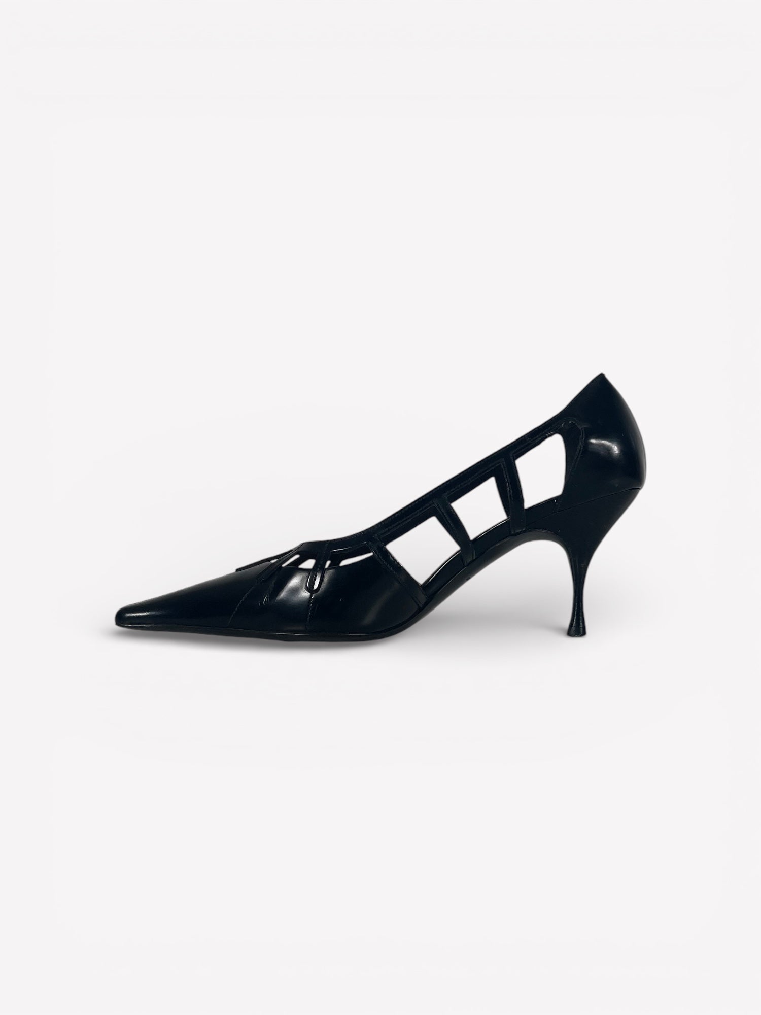 Prada 1990's Kitten Heels