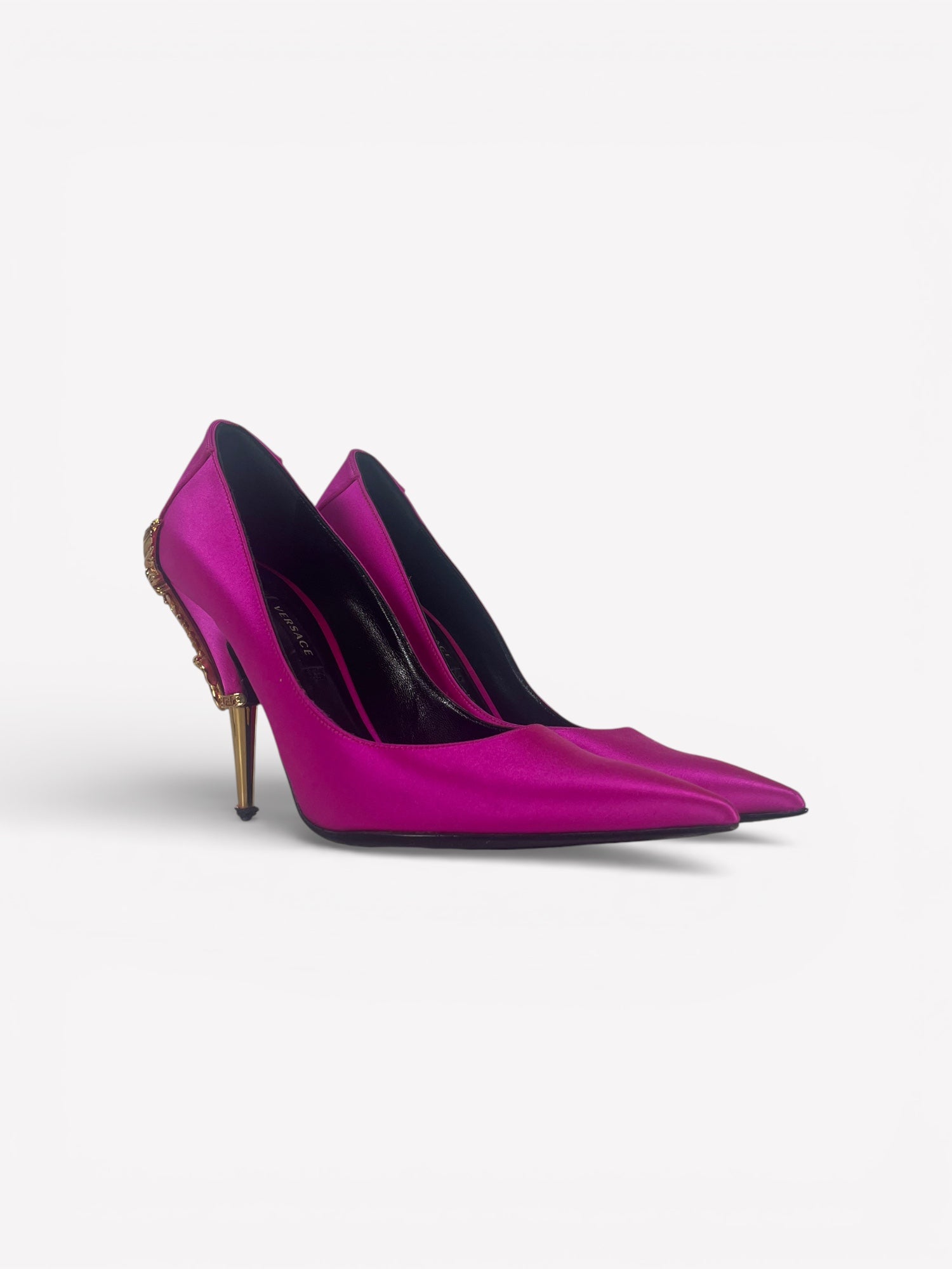 Versace Satin Pumps
