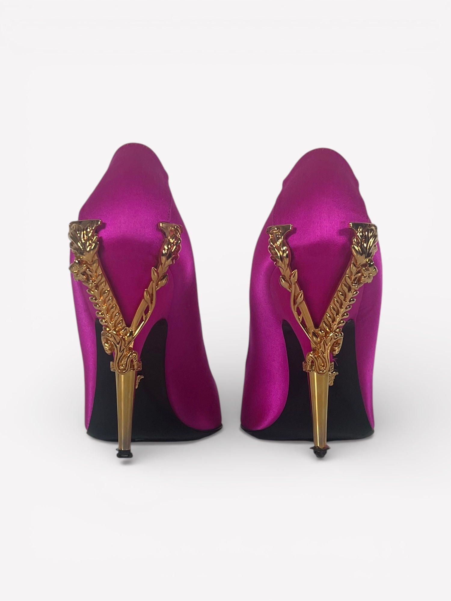 Versace Satin Pumps