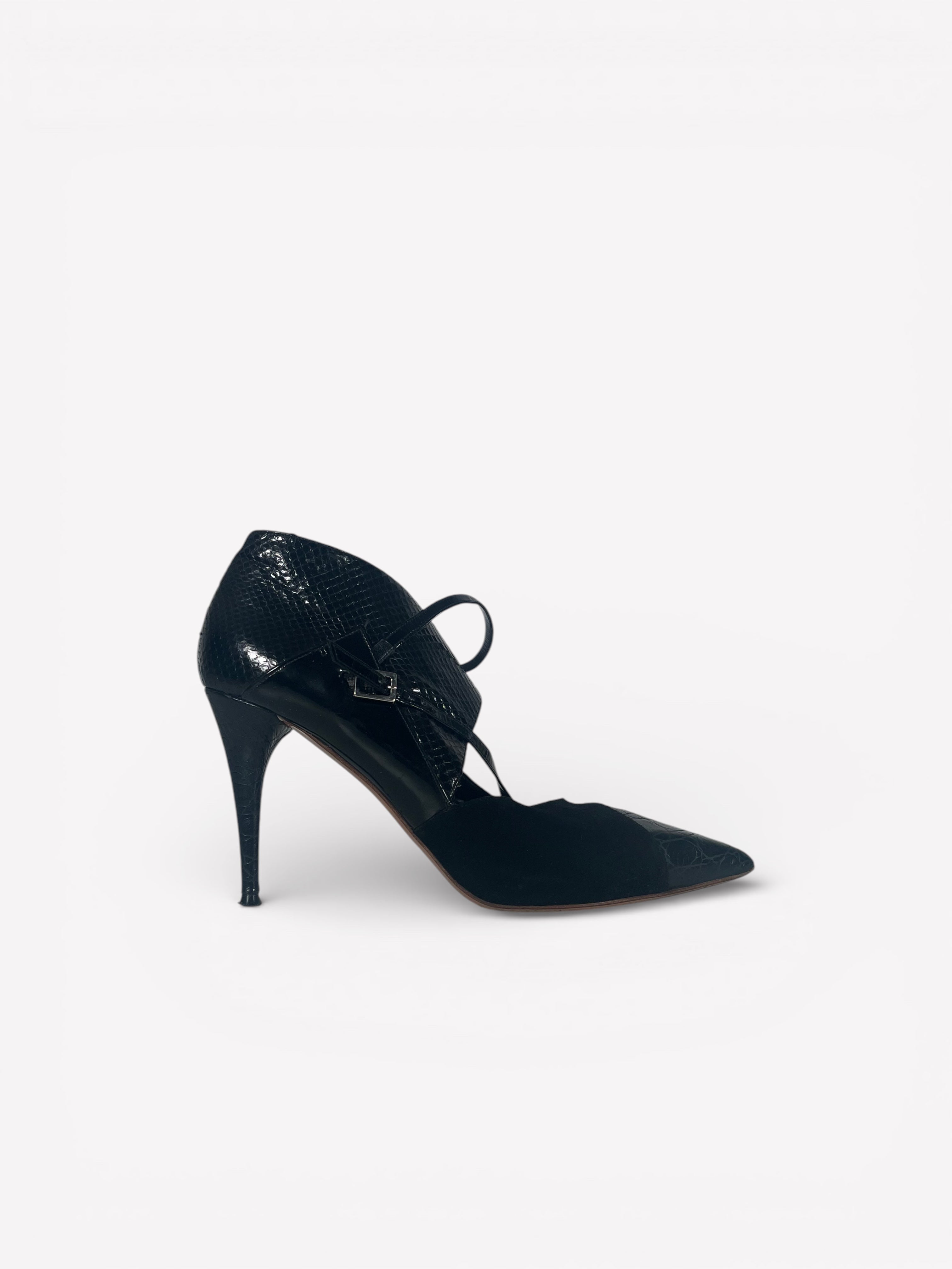 Chloé Python Heels