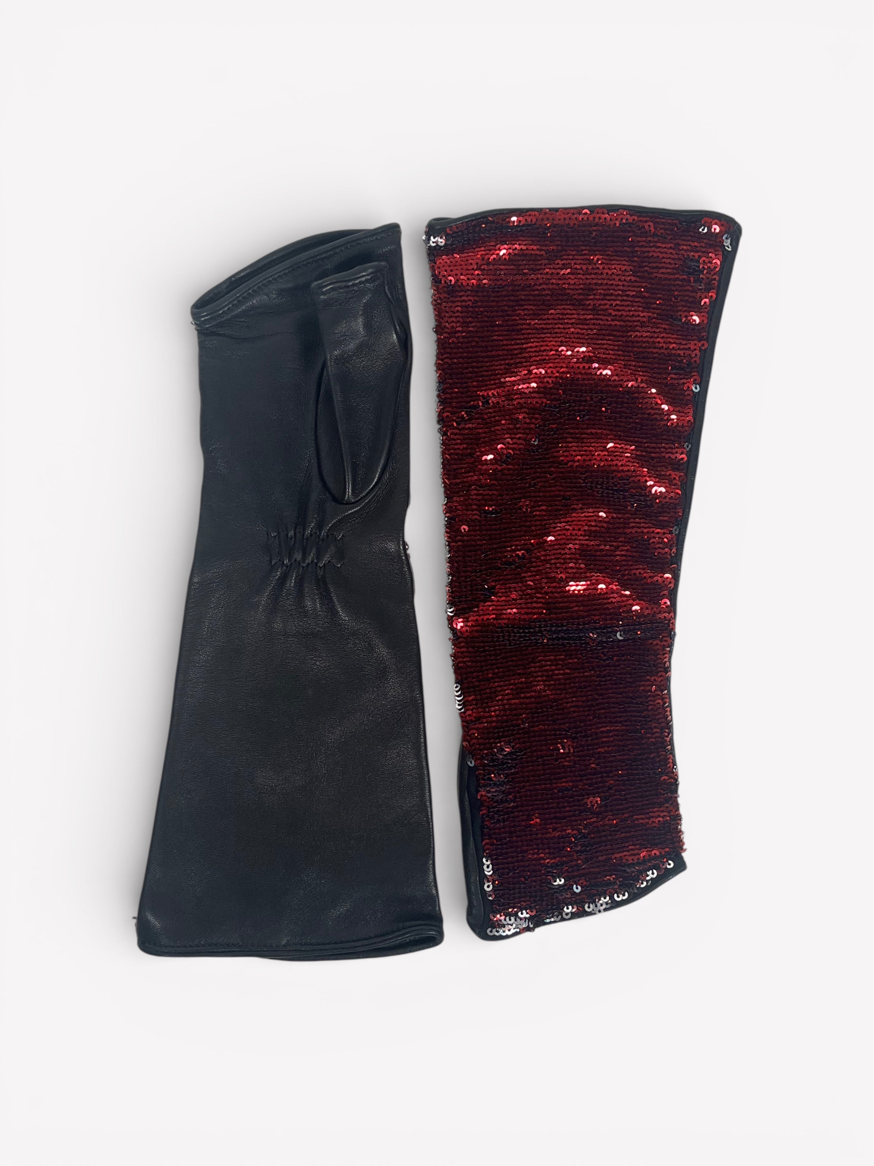 Miu Miu Sequin Mittens
