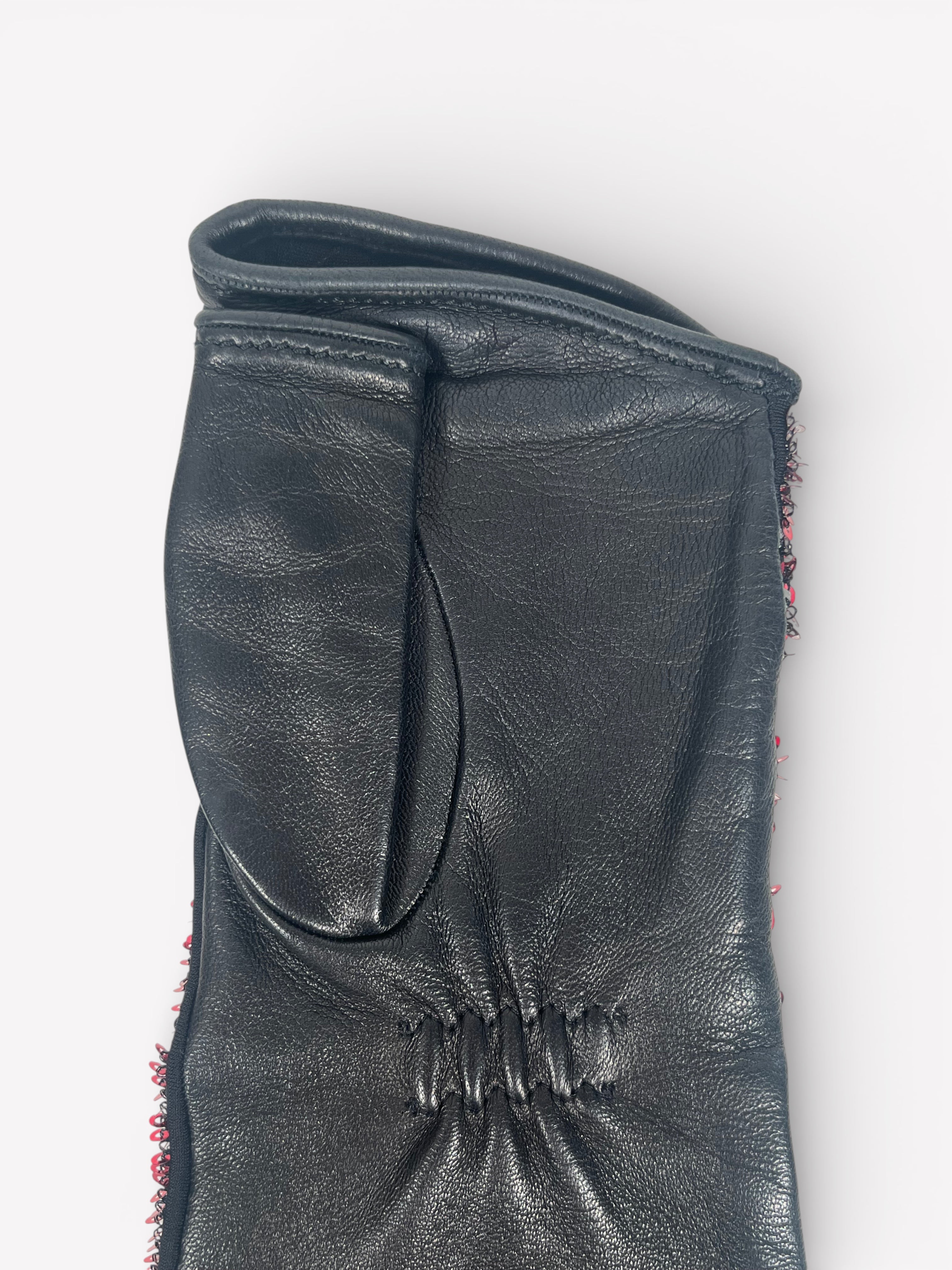 Miu Miu Sequin Mittens
