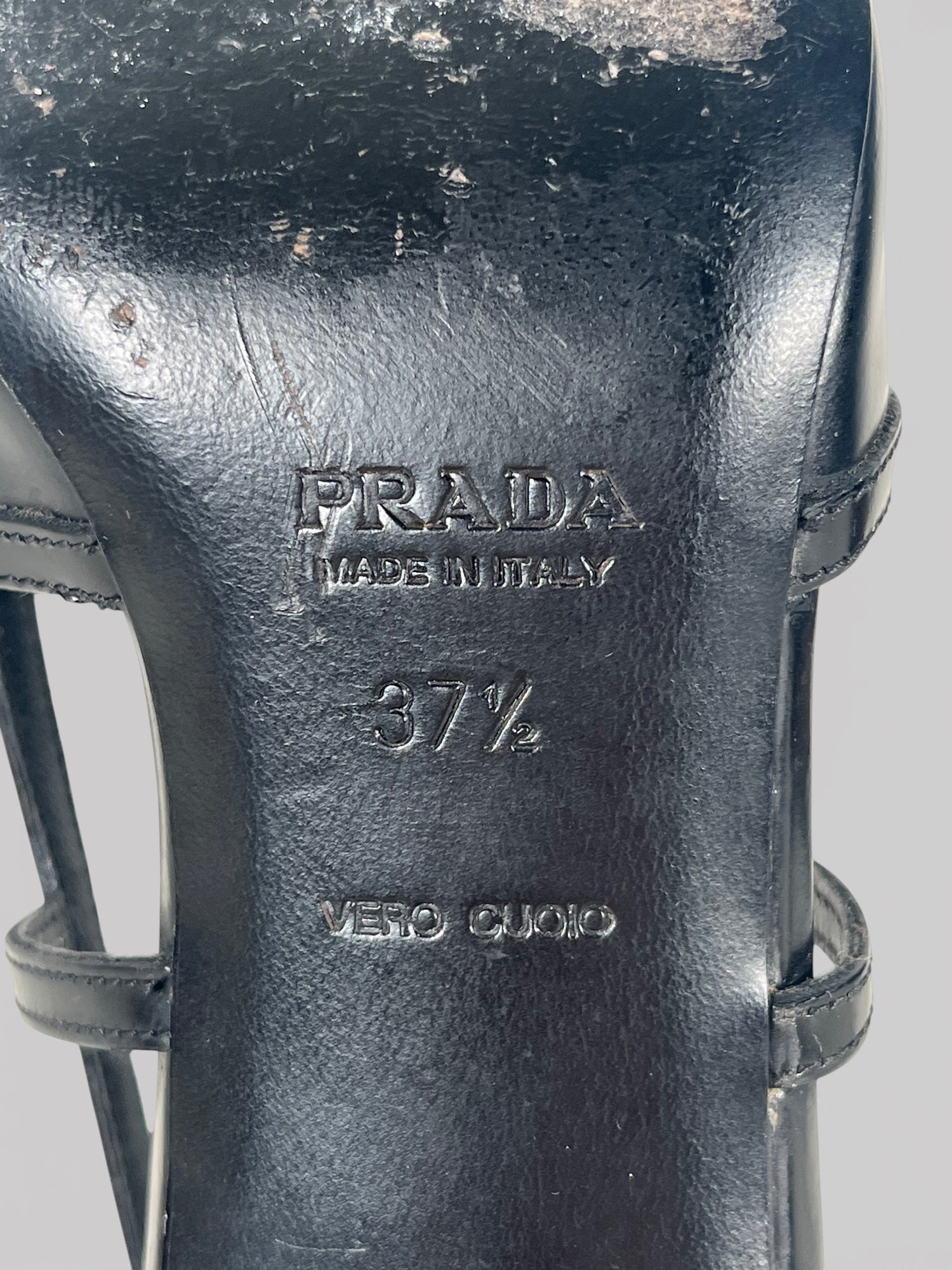 Prada 1990's Kitten Heels